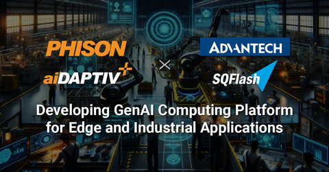 Phison and Advantech develop GenAI computing platform for industrial and edge applications (Graphic: Phison)